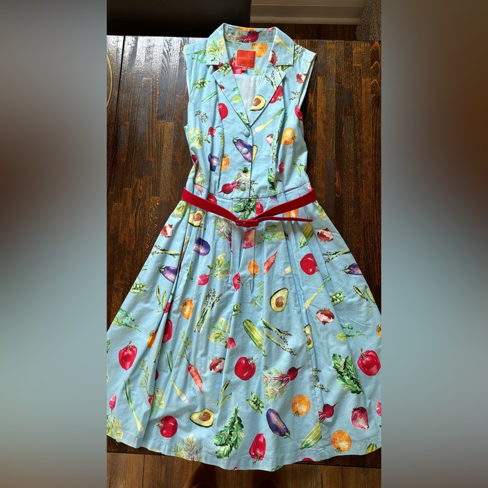 ModCloth A Line veggie dress